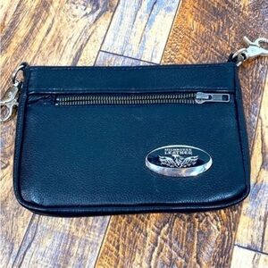 Milwaukee, genuine, leather motorcycle pouch​​​​​​​​​​​